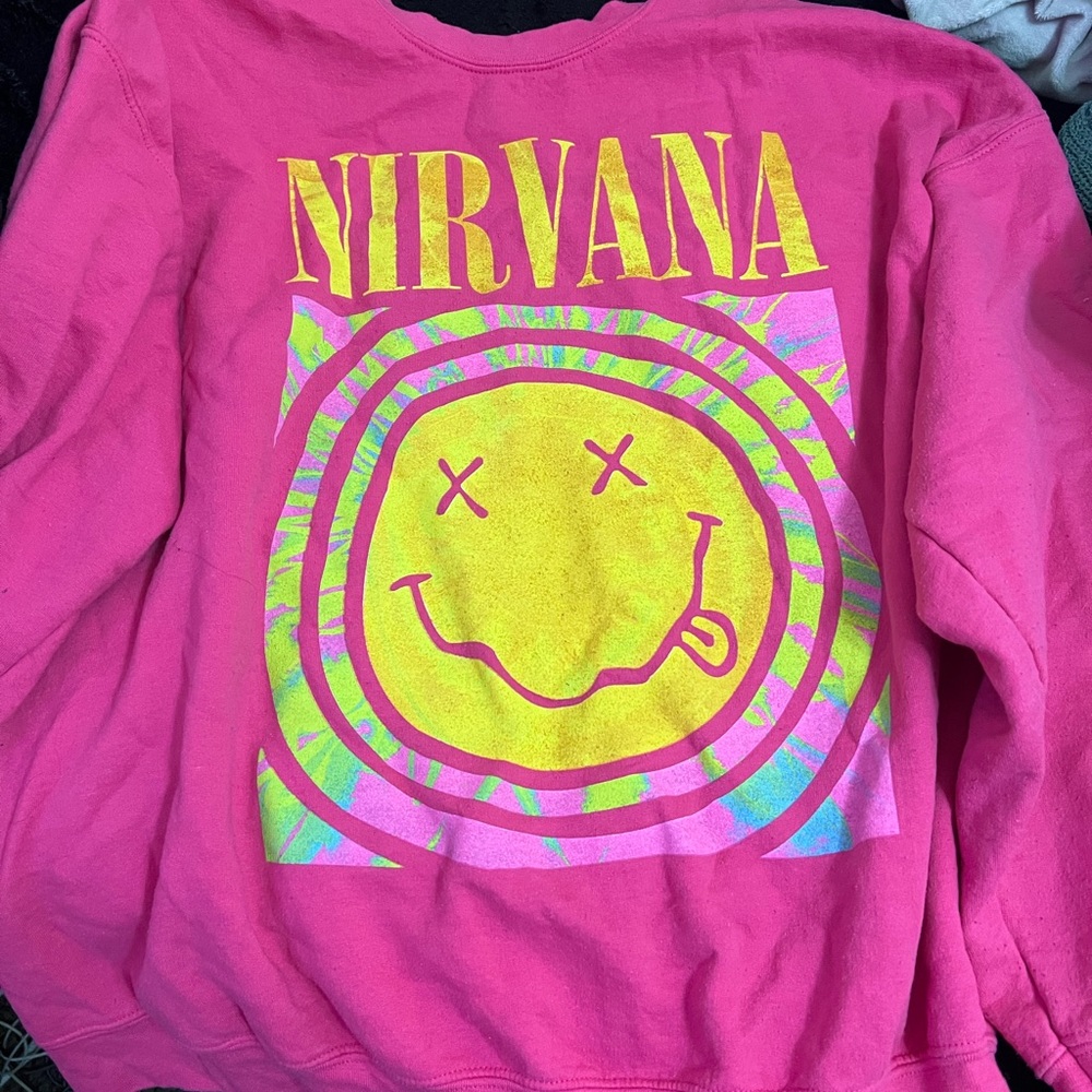 Altar’d state pink nirvana sweatshirt